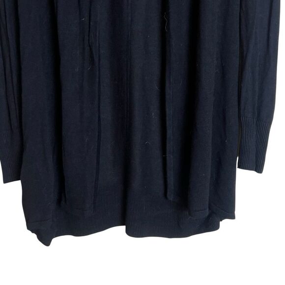 3 for $30! Philosophy black knit open cardigan - Picture 5 of 7